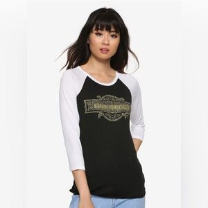NWT Hot Topic Game of Thrones long-sleeve raglan baseball tee S